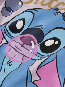 NAME IT Bluse Fufu Stitch Lavender